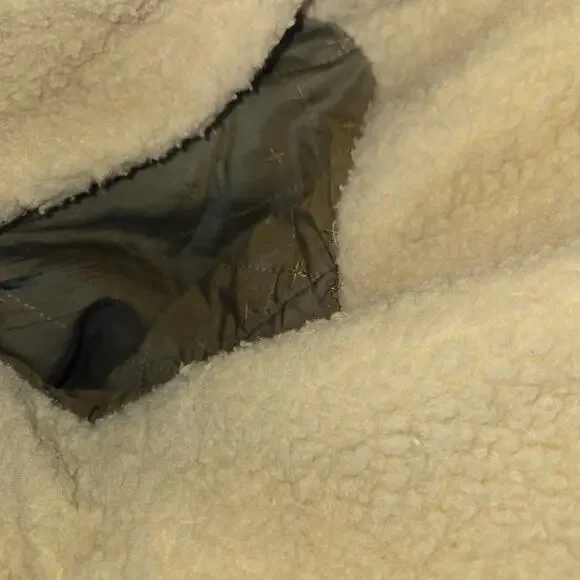 Vintage Distressed Suede Coat Delong Halloween Costume Prop Size 40 Brown - Picture 16 of 16